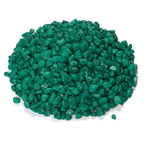 Green Color Decorative - Pebbles