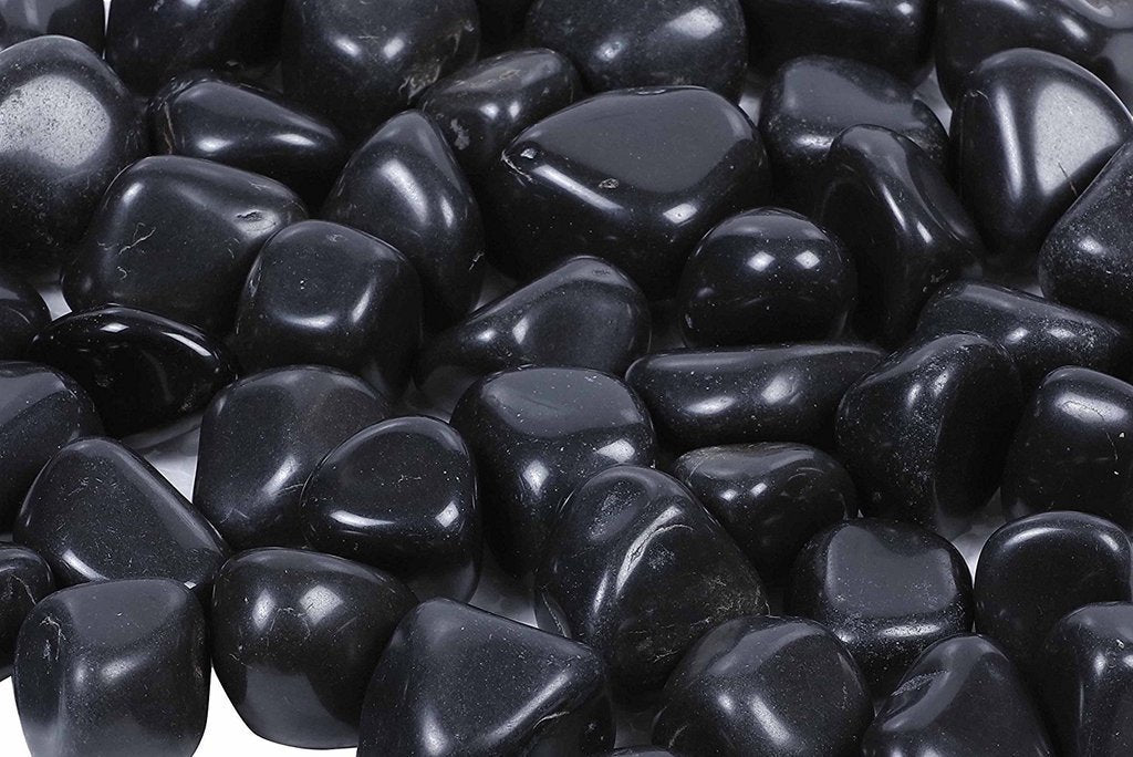 Black Color Decorative - Pebbles