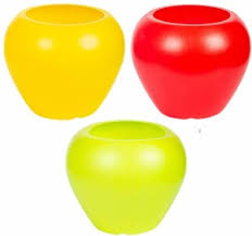 Apple Plastic Pot